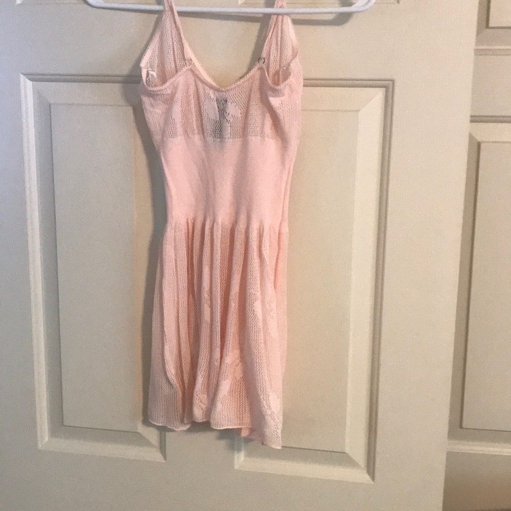 Peach colored cotton slip. Free People